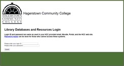 Desktop Screenshot of ezproxy.hagerstowncc.edu